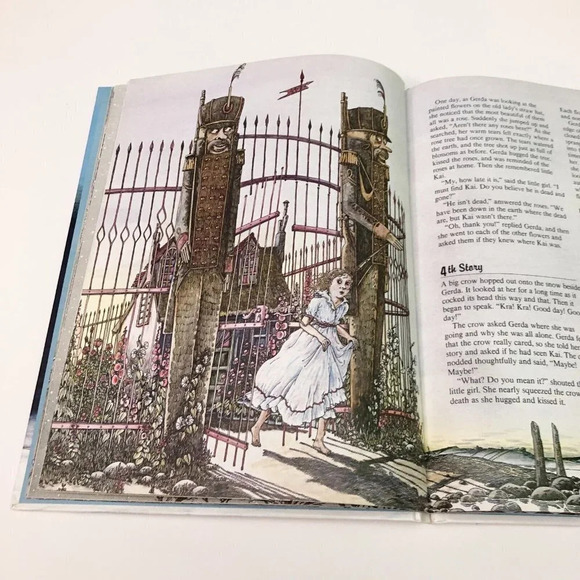 Vtg 1984  The Snow Queen By Hans Christian Andersen Novalis - Picture 12 of 15